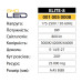 Лампа світлодіодна ELITE-8 4200K 8W E27