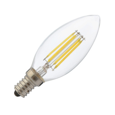 Лампа світлодіодна FILAMENT CANDLE-4 2700K 4W E14