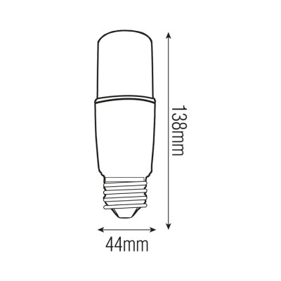 Лампа світлодіодна FOX-12 6400K 12W E27