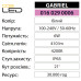 Світильник світлодіодний Врізний GABRIEL 4200K 6W Білий