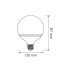 Лампа світлодіодна GLOBE-20 4200K 20W E27