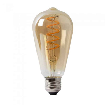 Лампа світлодіодна FILAMENT RUSTIC VINTAGE S-6 2000K 6W E27