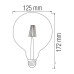 Лампа світлодіодна FILAMENT RUSTIC GLOBE-6 2200K 6W E27