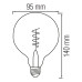 Лампа світлодіодна FILAMENT RUSTIC GLOBE S-6 2000K 6W E27