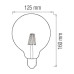 Лампа світлодіодна FILAMENT RUSTIC MERIDIAN-6 2200K 6W E27