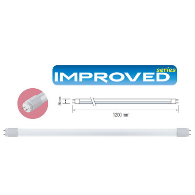 Лампа світлодіодна TUBE PRO-120 6400K 18W G13