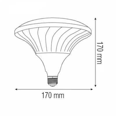 Лампа світлодіодна UFO PRO-70 6400K 70W E27 Лампа світлодіодна UFO PRO-70 6400K 70W E27