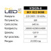 Лампа світлодіодна VISION-8 4200K 8W GU10 Dimmable