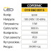 Люстра світлодіодна Пристельова  COPERNIC 4000K 15W Хром