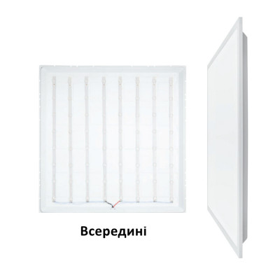 Світильник світлодіодний Врізний EUROPA-80 6400K 80W Білий Світильник світлодіодний Врізний EUROPA-80 6400K 80W Білий