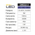 Світильник світлодіодний лінійний OMEGA-9 6400K 9W IP20