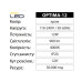 Люстра світлодіодна OPTIMA-12 4000K 12W Хром