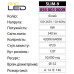 Світильник світлодіодний Врізний SLIM-9 6400K 9W Білий