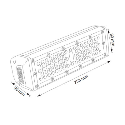 Світильник світлодіодний промисловий Підвісний ZEUGMA-150 6400K 150W IP65