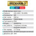 Ліхтарик налобний BECKHAM-3 3W IP20