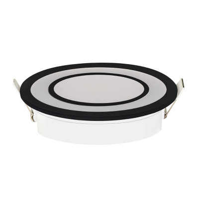 Світильник світлодіодний Врізний CARTER-12 4200K 12W Чорний
