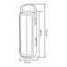Светильник переносной GOMEZ 16W IP20