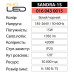 Світильник світлодіодний Накладний SANDRA-15 4200K 15W Білий