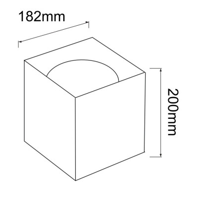 Светильник светодиодный Накладной SANDRA-SQ15/XL 4200K 15W Черный