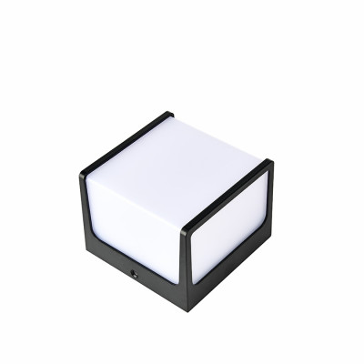 Світильник фасадний світлодіодний CUBE 4200K 8W IP65 Чорний Світильник фасадний світлодіодний CUBE 4200K 8W IP65 Чорний