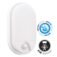 Светильник светодиодный настенный HECTOR-10 4200K 10W с сумеречным датчиком и датчиком движения IP54 Светильник светодиодный настенный HECTOR-10 4200K 10W с сумеречным датчиком и датчиком движения IP54