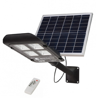 Світильник світлодіодний консольний з сонячною панеллю LAGUNA-50 6400K 50W IP65