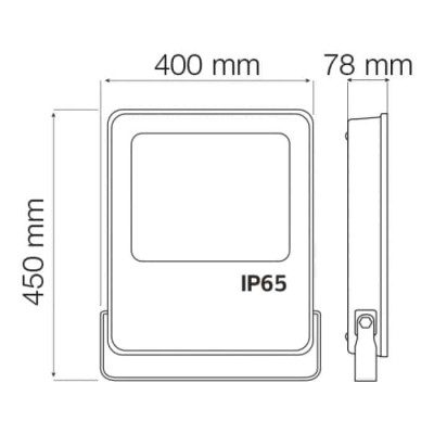 Прожектор світлодіодний LION-200 6400K 200W IP65 Прожектор світлодіодний LION-200 6400K 200W IP65