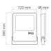 Прожектор світлодіодний LION-500 6400K 500W IP65