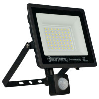 Прожектор светодиодный с датчиком PARS/S-50 6400K 50W IP65