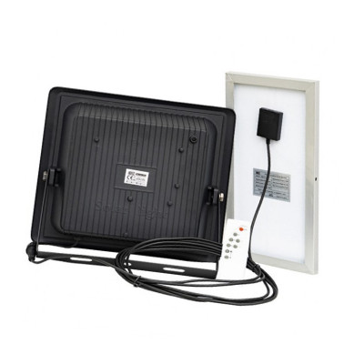 Прожектор світлодіодний з сонячною панеллю TIGER-100 6400K 100W IP65 Прожектор світлодіодний з сонячною панеллю TIGER-100 6400K 100W IP65