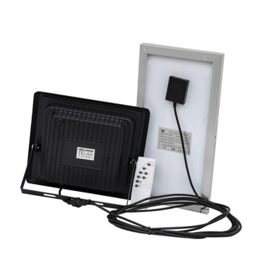 Прожектор світлодіодний з сонячною панеллю TIGER-40 6400K 40W IP65