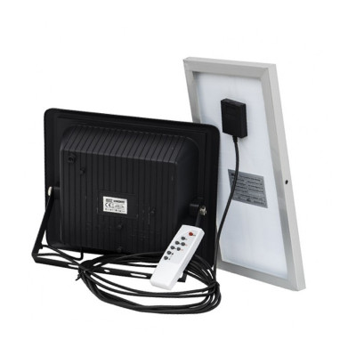 Прожектор світлодіодний з сонячною панеллю TIGER-60 6400K 60W IP65