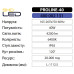 Светильник светодиодный Накладной PROLINE-40 6400K 40W IP65 Белый